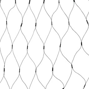 Nedis CLLN320 - LED Vianočný záves 320xLED/7 funkcií 6m IP44 teplá biela