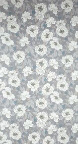 ZÁVES NA KRÚŽKOCH FABIA 140X250 CM VZOROVANÁ