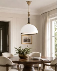 BRILAGI - Luster na tyči TAURUS 1xE27/15W/230V pr. 40 cm bronz