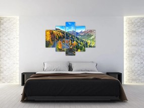 Obraz - Malojský priesmyk (150x105 cm)