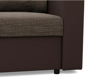 Kreslo LUNA hnedé / cappuccino