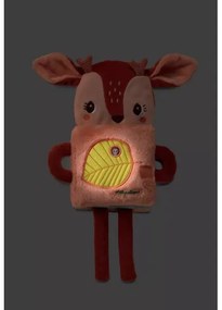 Lilliputiens - Detská textilná svietiaca knižka jelenček Stella