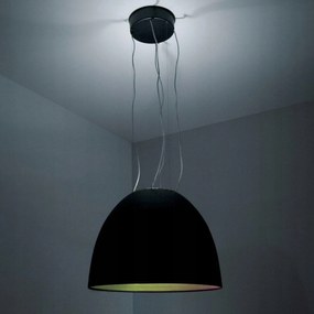 Artemide Nur 1618 Halo 2x500W antracitovo šedá závesné svietidlo 90cm