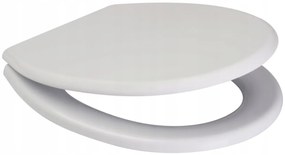 Cersanit President II, antibakteriálne toaletné sedátko z polypropylénu, biela, K98-0028