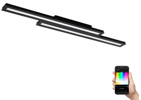 Eglo 99411 - LED RGB Stmievateľné stropné svietidlo SALITERAS-C 2xLED/10W/230V