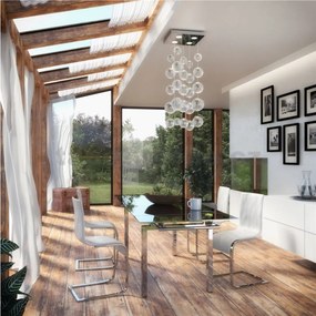 Samolepiace folie na sklo, 75% prostisluneční ochrana, rozmer 92cm x 2m, Gekkofix 53438