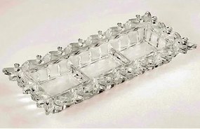 KRIŠTÁĽOVÁ MISKA BOHEMIA PIERCE TANIER 365 MM