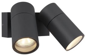 Globo 3209-2 - Nástenné bodové svietidlo PIPER 2xGU10/35W/230V