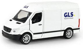 RAPPA Kovové autíčko GLS s otváracími dverami - 14 cm