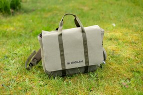 Školská taška Canvas Khaki