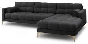 Tmavosivá rohová pohovka (pravý roh) Bali – Cosmopolitan Design