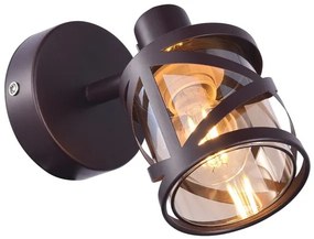 Rabalux Oberon nástenná lampa 1x40 W jantárová 5335