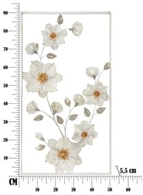 Biela nástenná dekorácia Mauro Ferretti Flix