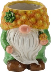 ZÁHRADNÝ KVETINÁČ – TRPASLÍK S ANANÁSOM 25,7 x 25,2 x 30,8 CM *7409