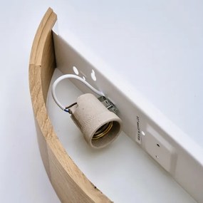 Nástenné svietidlo OAK 1xE27/60W/230V dub