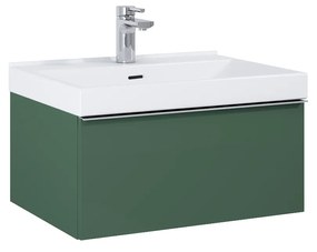 Elita Look, umývadlová skrinka 60x45x28 cm 1S PDW, zelená matná, ELT-168558