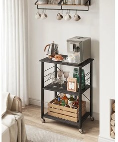 Servírovací stolík MARGE čierna