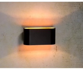 Lucide 23254/01/30 - Nástenné svietidlo XERA 1xG9/42W/230V čierne