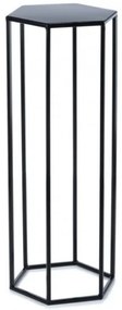 Stojan na kvety 70x24 cm čierna