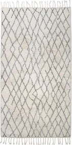 Bavlnená kúpeľňová predložka Rhombus - 90 * 175 cm