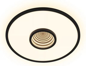Briloner 3847015 - LED stropné svietidlo TORO LED/18W/230V pr. 42 cm čierna