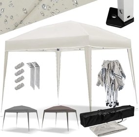 JAGO Záhradný párty stan, 3 x 3 m, béžový