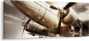 Obraz lietadla (120x50 cm)