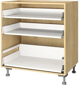Korpus spodnej kuchynskej skrinky BE SMART XL S 80 3Z dub arlington