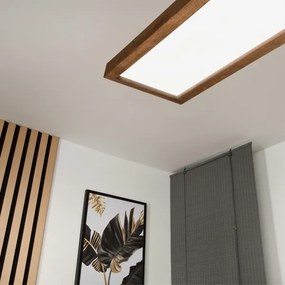 Brilagi -LED Kúpeľňové svietidlo WOODY FRAME LED/50W/230V 120x30 IP44 dub/čerešňa