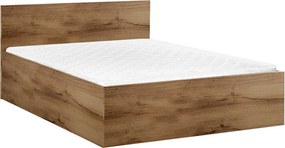 AKCIA Posteľ SOFIA 140 x 200 cm, dub artisan II. trieda