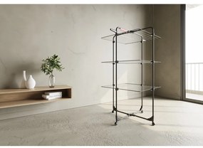 Čierny sušiak na bielizeň 30 m Mixer 3 – Vileda