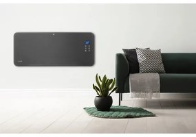 Concept KS4100 -Inteligentný elektrický priamotop/konvektor 1000/2000W Wi-Fi IP24 sivý