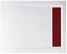 Polysan Polysan, VARESA sprchová vanička z liateho mramoru so záklopom, obdĺžnik 100x80x4cm, 71605