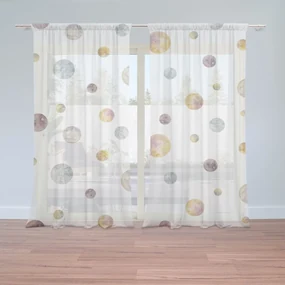 Sablio Záclony Galaktické bubliny: 2ks 150x250cm