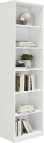 XXXLutz REGÁL, biela, 55/194/36 cm Xora - Regály - 000017003027