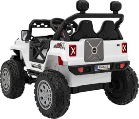 Elektrické autíčko OFF ROAD Speed biele