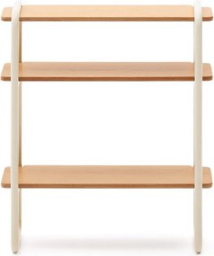 Béžová/v prírodnej farbe závesná detská knižnica v dekore jaseňa 60x70x28 cm Tinn – Kave Home