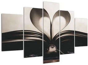 Obraz knihy (150x105 cm)