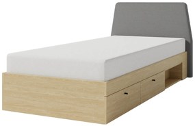 Meblar Detská posteľ Alesio 90x200 - dub olejovaný