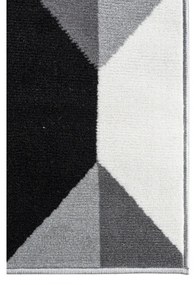 Kusový koberec PP Duo sivý 80x150cm