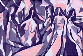 Obraz - Abstraktné ženy (90x60 cm)