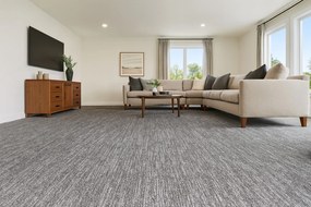 Betap, Koberec metráž Novelle 79, na mieru, šíře 4m, šedá, twinback (filc+juta), obývacia izba