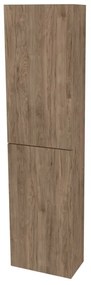 Mereo, Mereo Aira, kúpeľňová skrinka 170 cm vysoká, ľavé otváranie, Multidecor, Dark Rockford Hic, MER-CN794LNDRH1