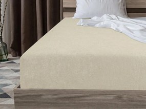 Froté plachta MOLTON cappuccino 180 x 200 cm