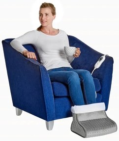 Concept BV1020 - Elektrická vyhrievaná topánka 100W/230V 30x30 cm sivá/biela