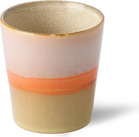 Farebný retro hrnček na kávu Mars - Ø 7,5 * 8cm