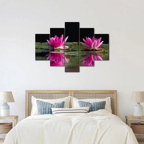 Obraz lekien na vode (150x105 cm)