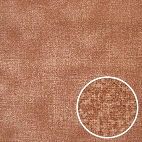 Associated Weavers, Metrážny koberec Bruno terra, na mieru, šíře 4m, oranžová, filc, chodba / predsieň