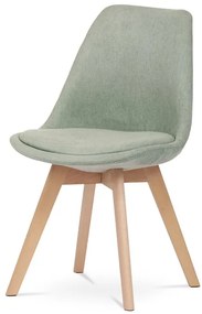 BONTEC Jedálenská stolička, hnedá, látka, CT-751 BR2 Farba: Zelená