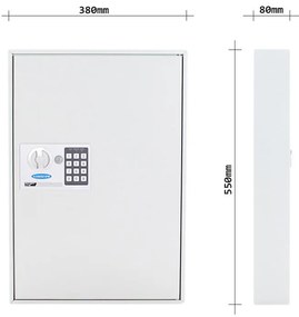 Rottner Skrinka na kľúče s elektrickým zámkom S-100 EL, na 100 kľúčov